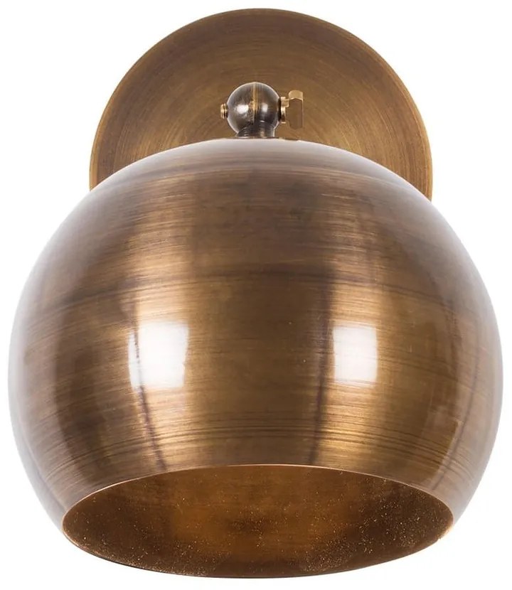 Lampada da parete color bronzo ø 15 cm Sivani - Opviq lights