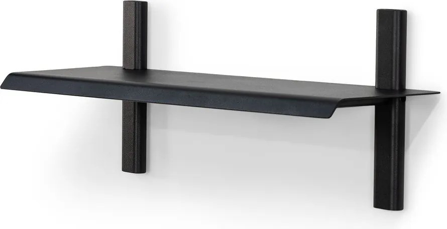 Mensola nera in metallo 60 cm Hola – Spinder Design