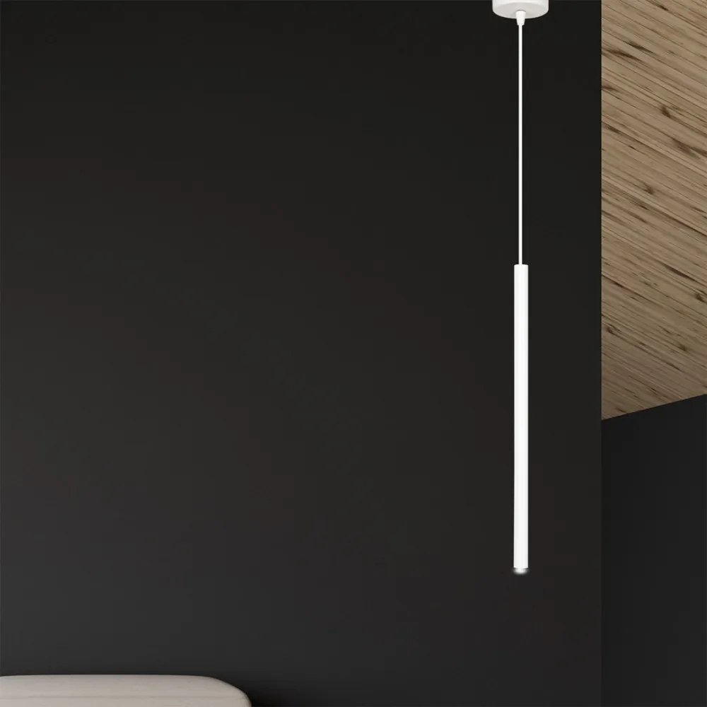 Lampada a Sospensione SELTER 1 BLACK, WHITE e GOLD Colore del corpo Bianco