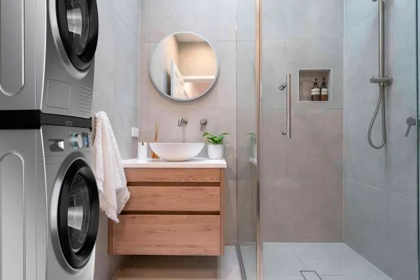 Meliconi 656138 - Supporto intermedio per lavatrice e asciugatrice 70 cm nero