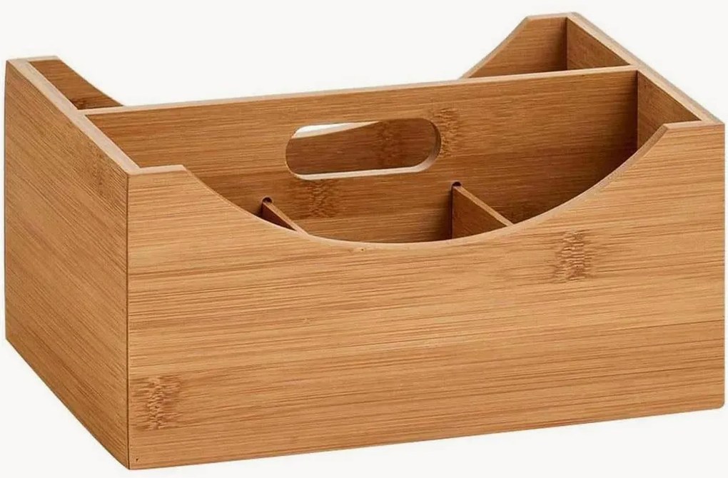 Scatola portaoggetti in legno di bambù Riole