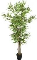 Albero Bamb Artificiale 1288 Foglie 180 cm Verde 358970