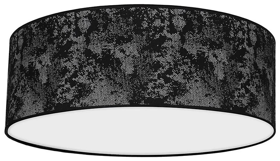 Plafoniera SATINO 3xE27/60W/230V nera/grigia