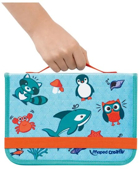 Valigia artistica MAPED Creativ - Giochi e disegni con animali