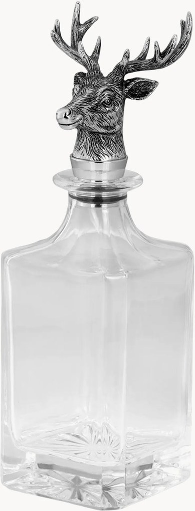 Decanter decorativo placcato in argento Walden