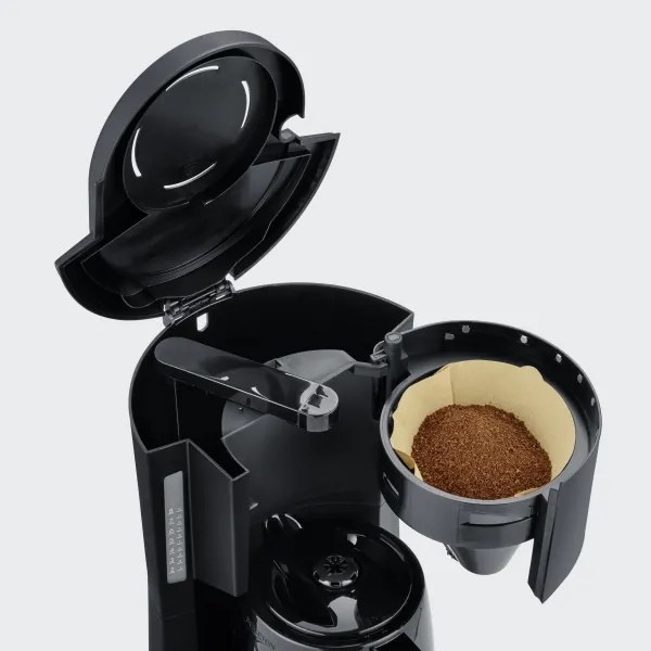 Severin KA 9306 - Macchina da caffè con caraffa termica 1 l 1000 W/230 V, nera