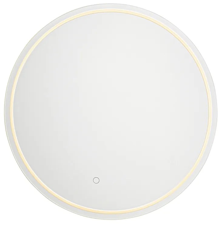Specchio da bagno moderno 60 cm con LED e dimmer touch - Sebas