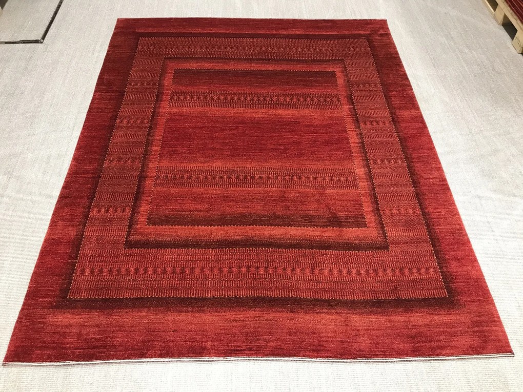 Loribaft Tappeto persiano 250x200 Rosso (Iran) Annodato A Mano