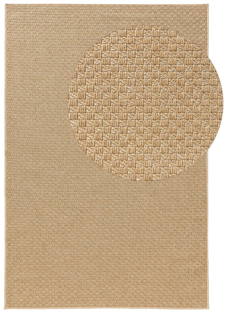 benuta Pop Tappeto per interno ed esterno Taissa Beige 192x290 cm - Tappeto outdoor per balcone, terrazzo e giardino