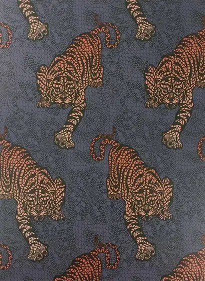 Tapete Tyger Tyger von Osborne & Little - Violet/ Rose