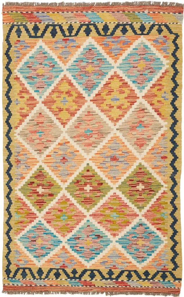 Kilim Tappeto 130 x 80 (Pakistan) Tessuto A Mano
