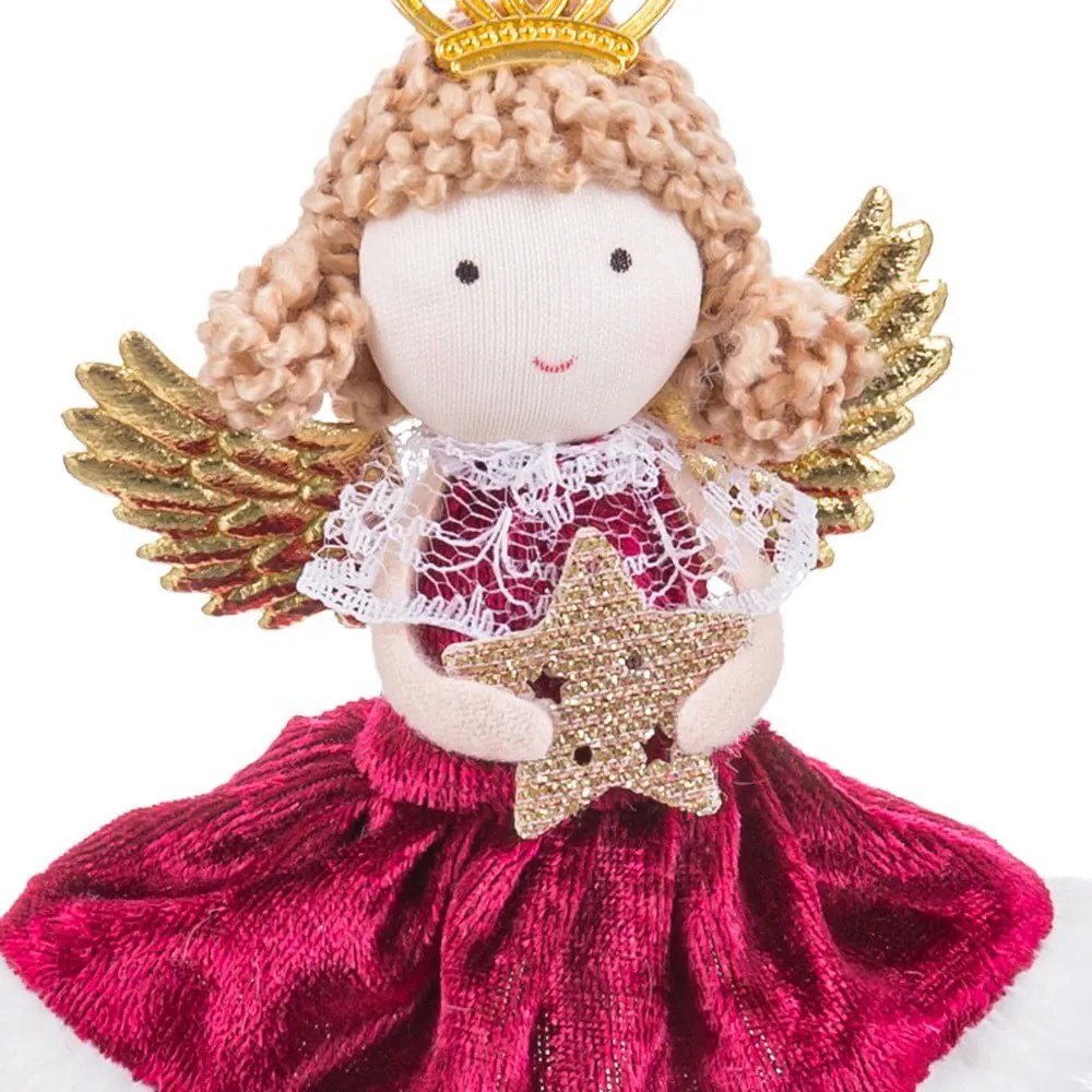 Statuetta natalizia in tessuto Angel – Casa Selección
