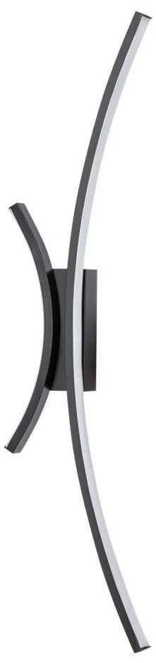 Applique a LED LED/12W/230V 3000-6000K nero