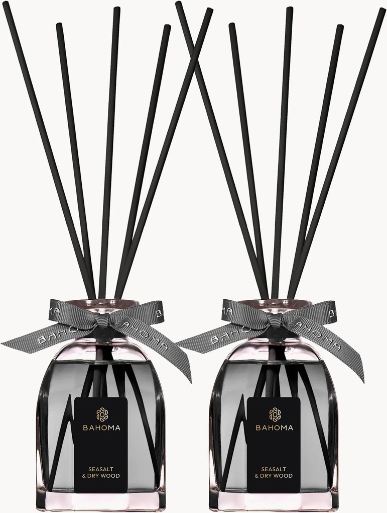 Diffusore ottagonale in confezione regalo (Ash Seasalt & Dry Wood), set da 2