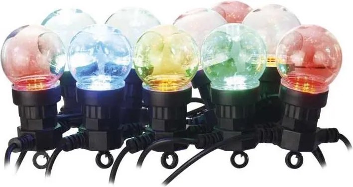 Catena luminosa decorativa per esterni 50xLED/10m IP44 trasparente