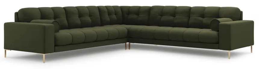 Divano verde ad angolo variabile Bali - Cosmopolitan Design