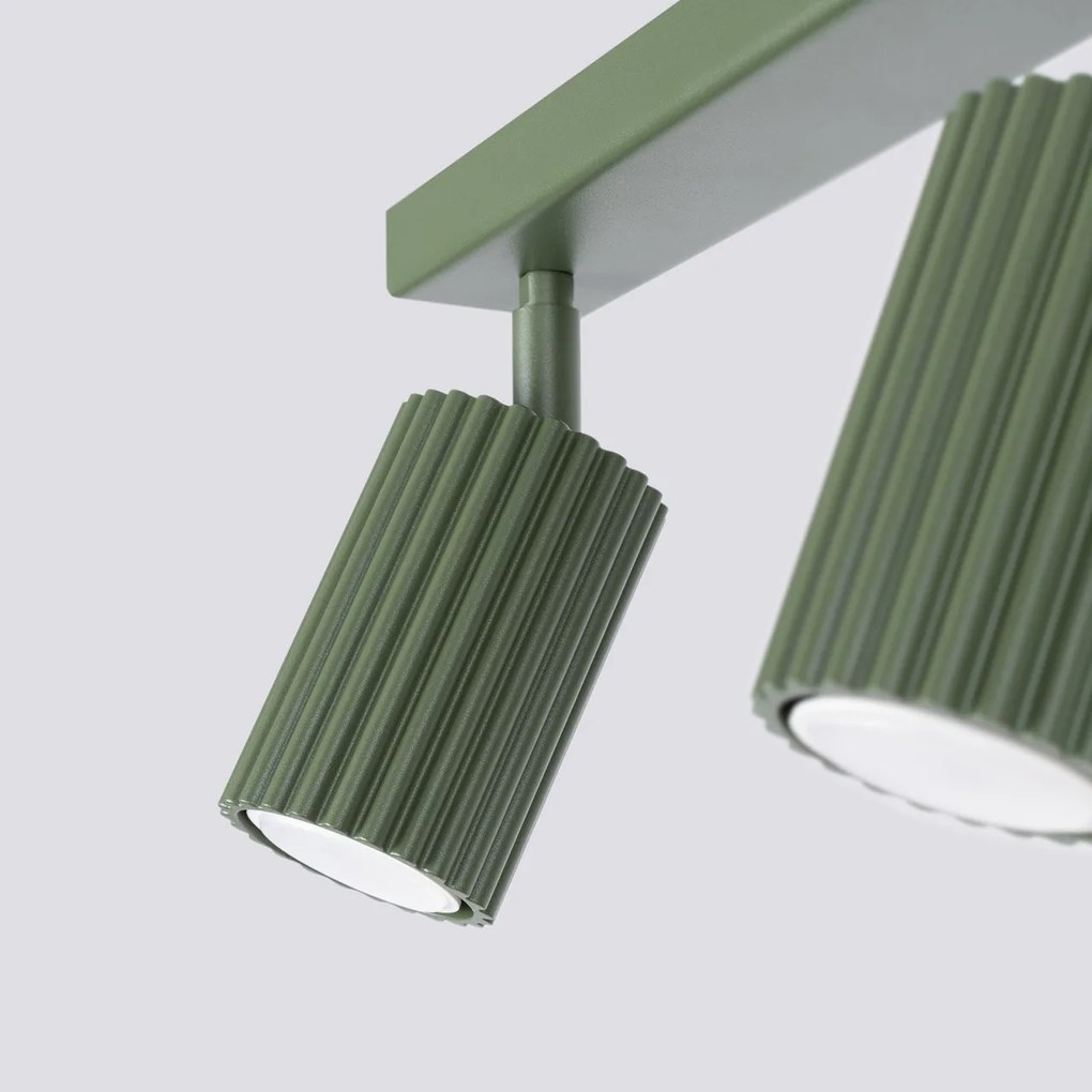 Lampada da soffitto KARBON 3L in Alluminio 3xGU10