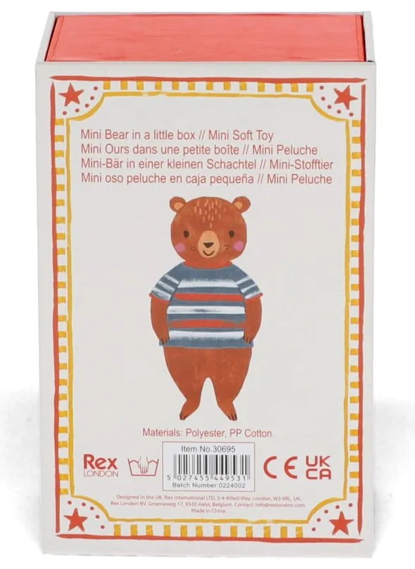 Peluche Mini Bear in a Little Box - Rex London