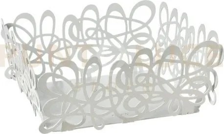 Portatovaglioli di design scarabocchio bianco marmo