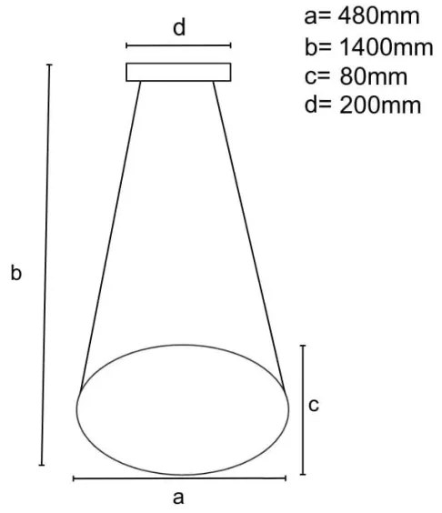 Lampadario a sospensione con filo LED dimmerabile LED/65W/230V 3000-6500K grigio + telecomando