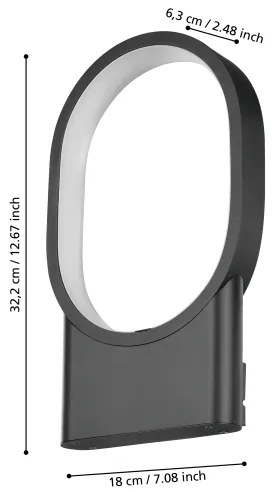 Eglo 900632 - Applique a LED CODRIALES LED/10,8W/230V