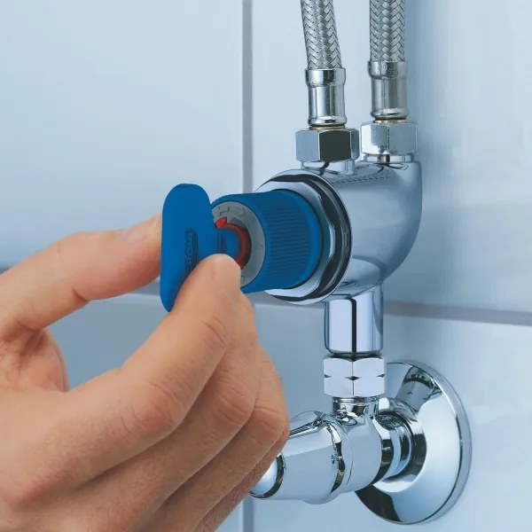 GROHE 34487000 - Protezione termostatica anti-scottatura GROHTHERM MICRO cromo