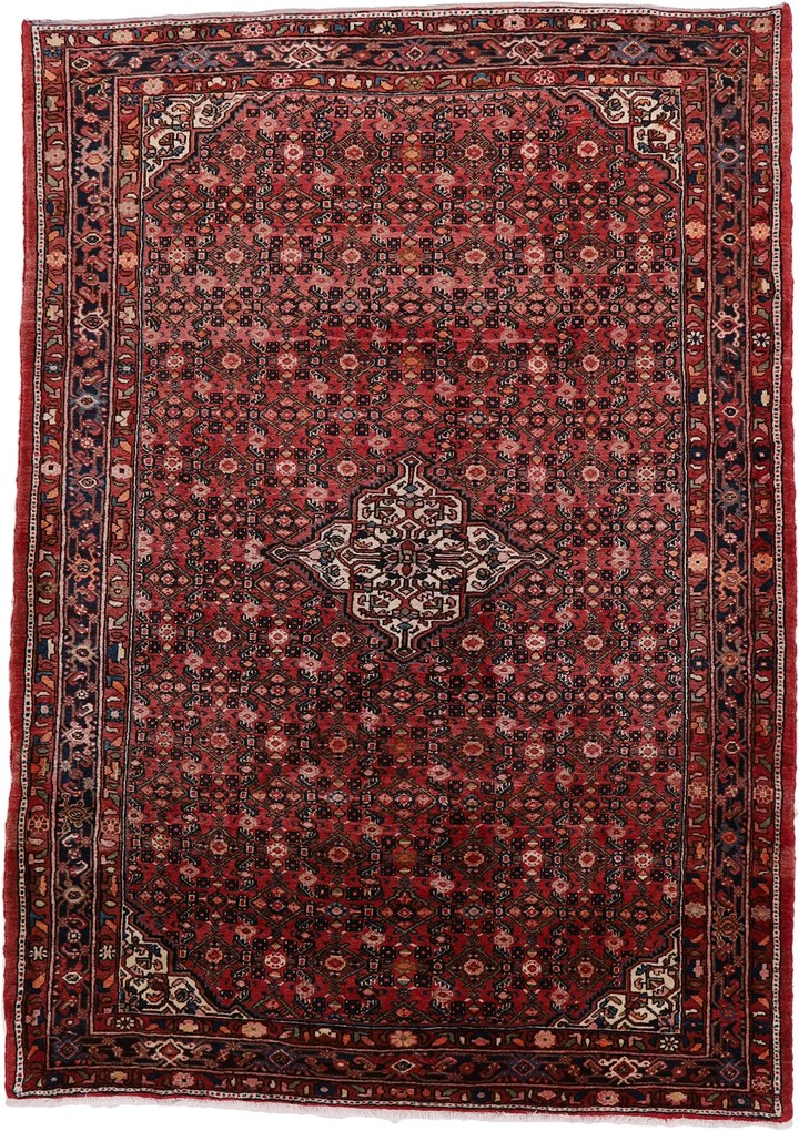 Hosseinabad Tappeto 210 x 300 (Iran) Annodato A Mano