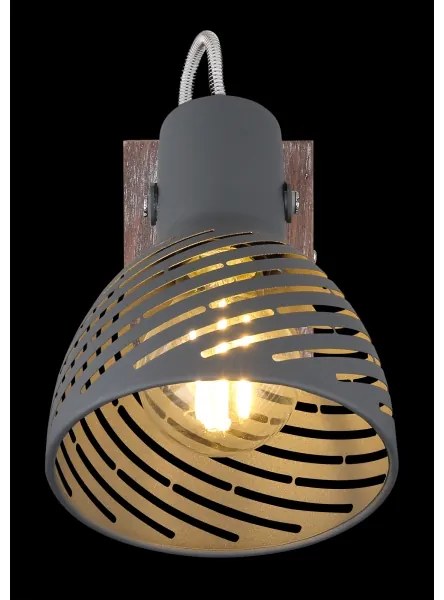 Globo 54661-1 - Faretto da muro MORI 1xE27/40W/230V