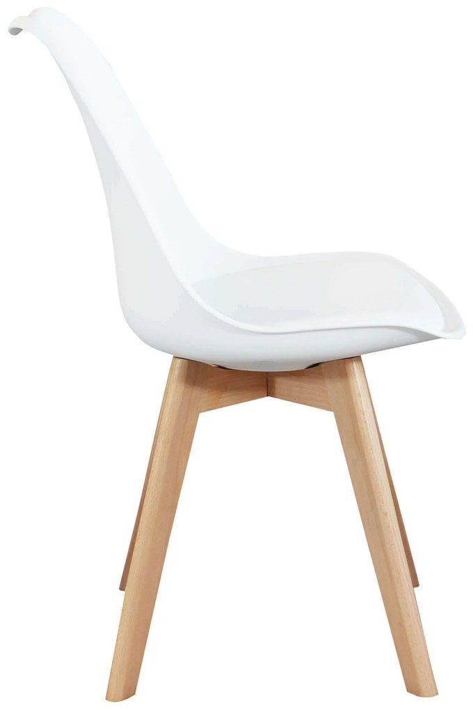 MARGOT - sedia nordica imbottita set da 4