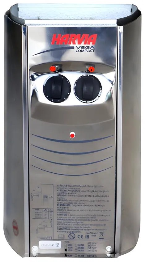 Stufa 3.5 kw per sauna tradizionale e da esterno HARVIA II