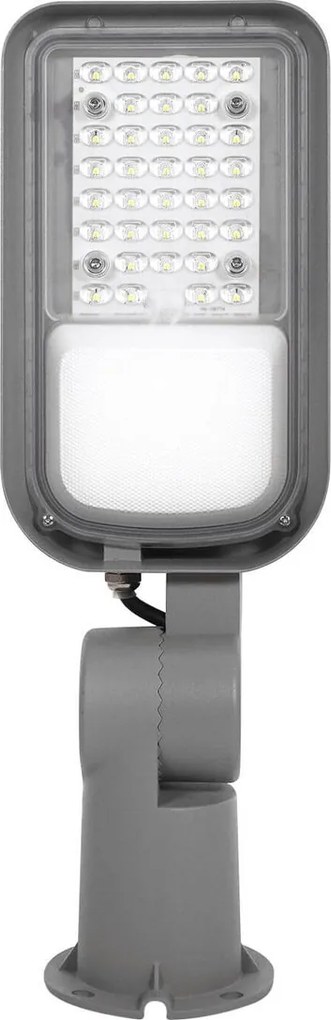 Armatura stradale 30W IP65 - 145lm/W - con Osram chip LED Colore Bianco Naturale 4.000K