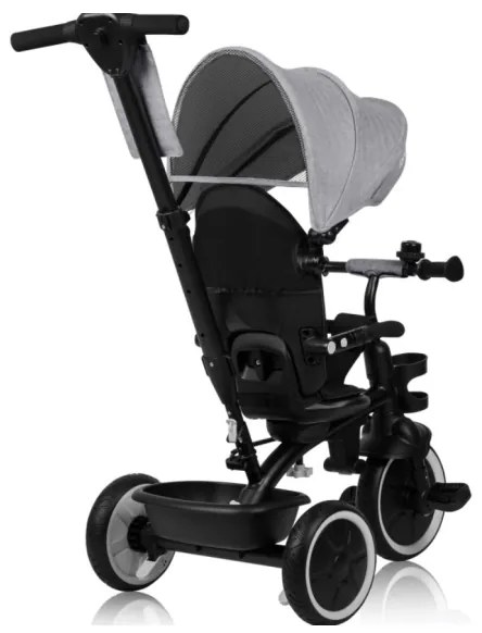 Lionelo - Triciclo per bambini BERRY Grey Stone