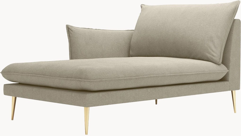 Modulo angolare chaise effetto lino Elio