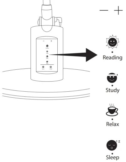 Lampada da tavolo LED dimmerabile con funzione Touch OPTIMUM LED/7W/230V 3000/4000/6000K
