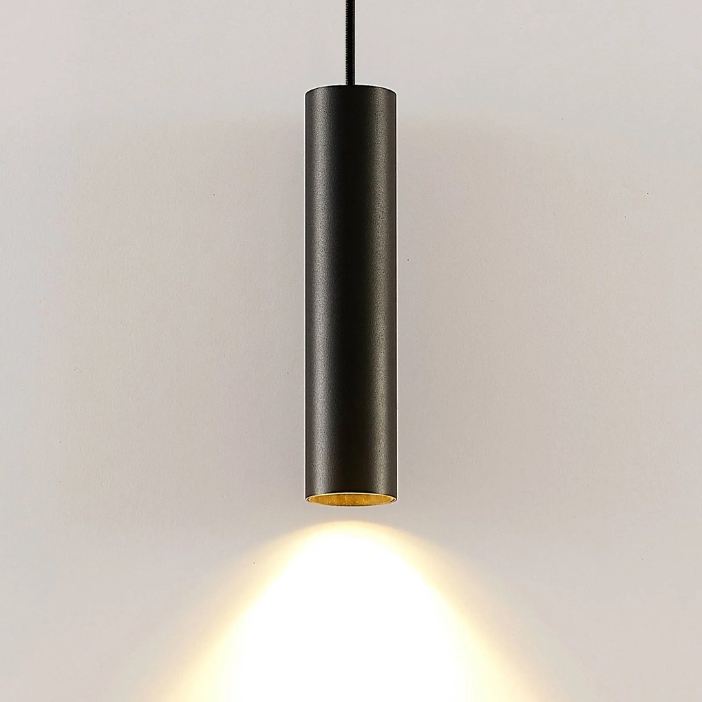 Lampada a sospensione Ejona Arcchio, dimmerabile, Nero, Corridoio, Alluminio, Moderno, Lampada a sospensione