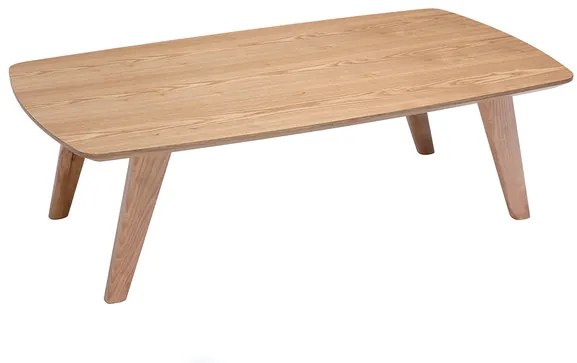 Tavolino salotto scandinavo frassino L120 cm FIFTIES