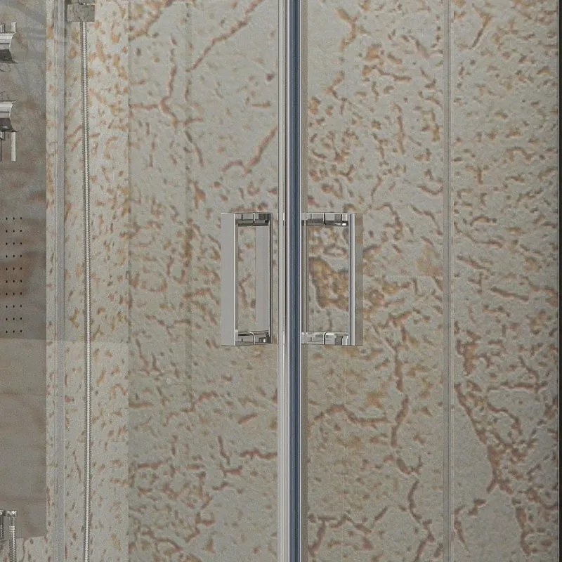 Box doccia angolo 80x80 scorrevole altezza 190 Kamalu-1000 - KAMALU