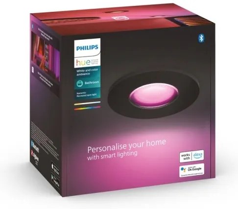 Philips - LED RGBW Incasso bagno dimmerabile Hue GU10/5,7W/230V IP44