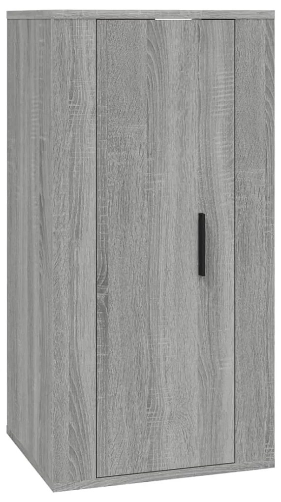 Set di Mobili Porta TV 6 pz Grigio Sonoma in Legno Multistrato