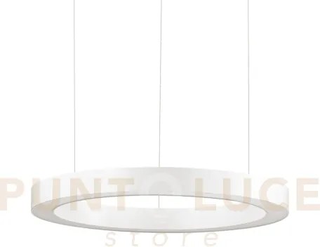 Oracle sospensione led 3000k 28w  3200 lm bianca d.50cm