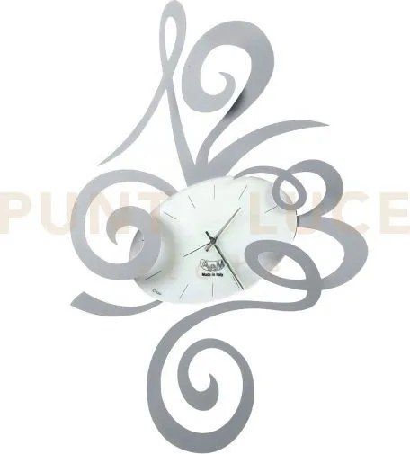 Orologio da parete di design robin piccolo alluminio