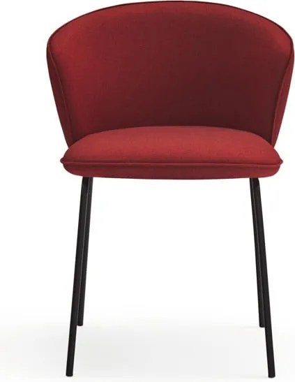 Set di sedie da pranzo rossa in imbottito 2 pz Add – Teulat