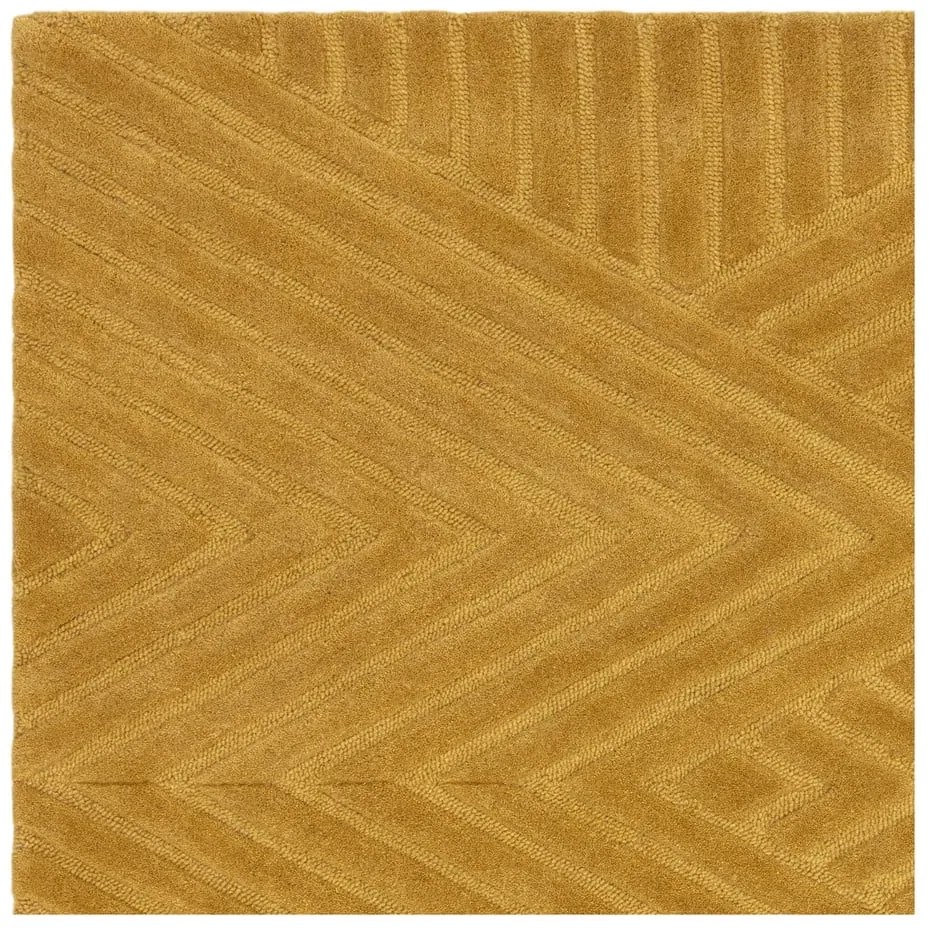 Tappeto in lana giallo ocra 120x170 cm Hague - Asiatic Carpets