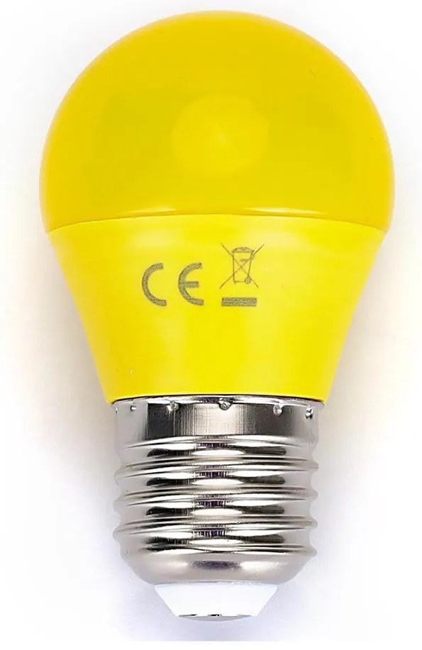 Lampadina LED G45 E27/4W/230V gialla - Aigostar