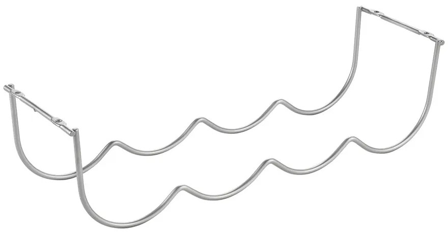 Portabottiglie da parete in metallo per 4 bottiglie My-Bottle - Metaltex