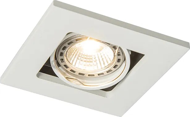 Faretto da incasso moderno bianco orientabile - Qure