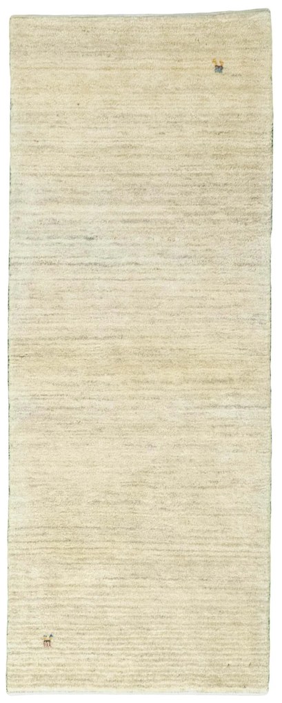 Gabbeh Tappeto 200 x 80 Beige (Iran) Annodato A Mano