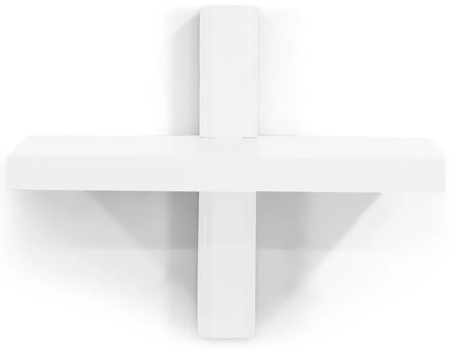 Mensola bianca in metallo 28 cm Hola – Spinder Design