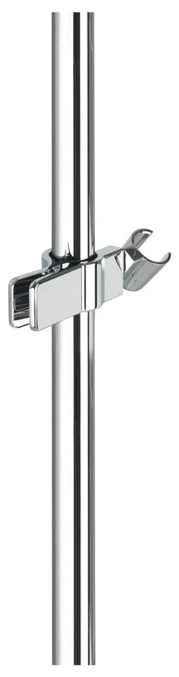 Supporto per soffione doccia in acciaio inox in argento lucido - Wenko