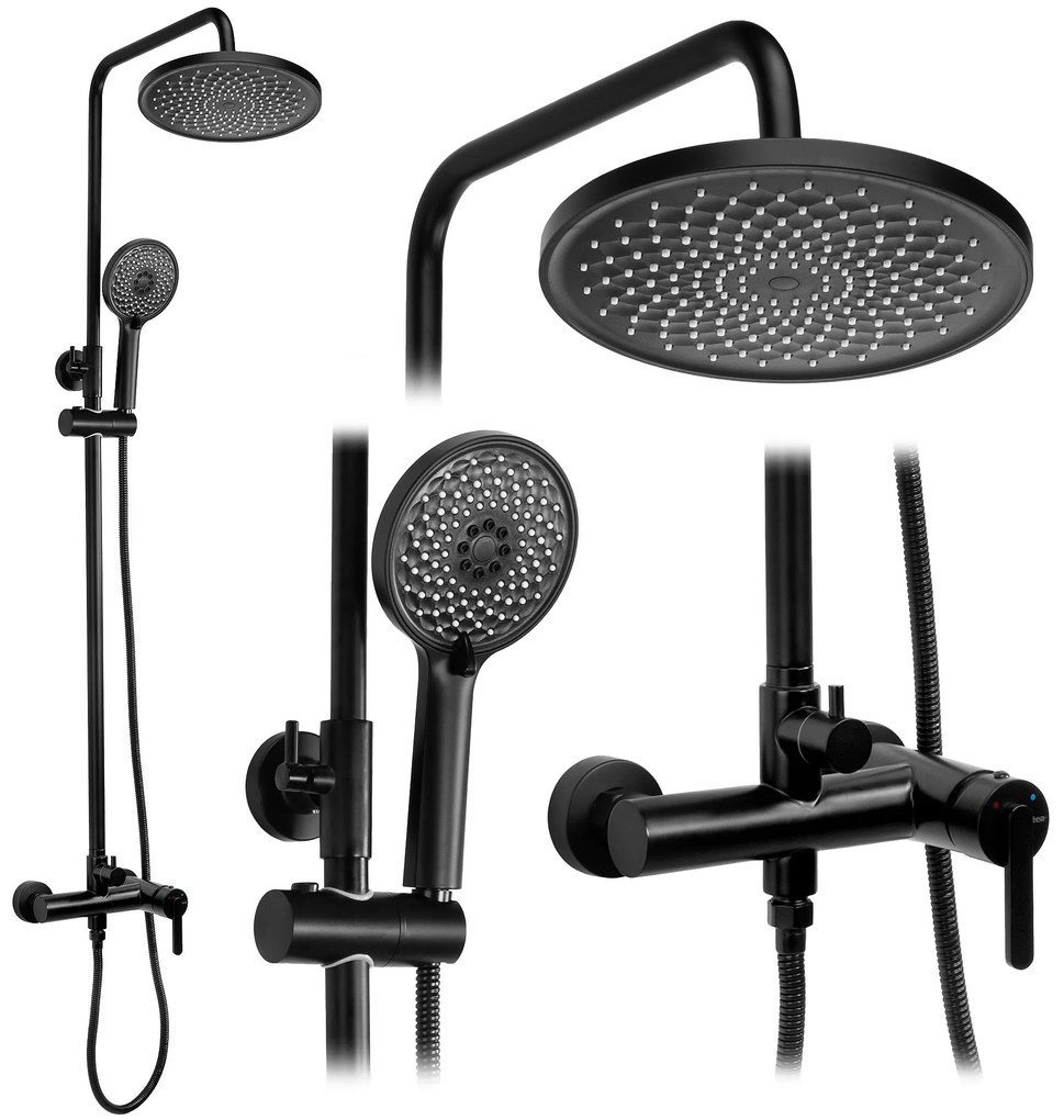 Set doccia Rea Ontario Black